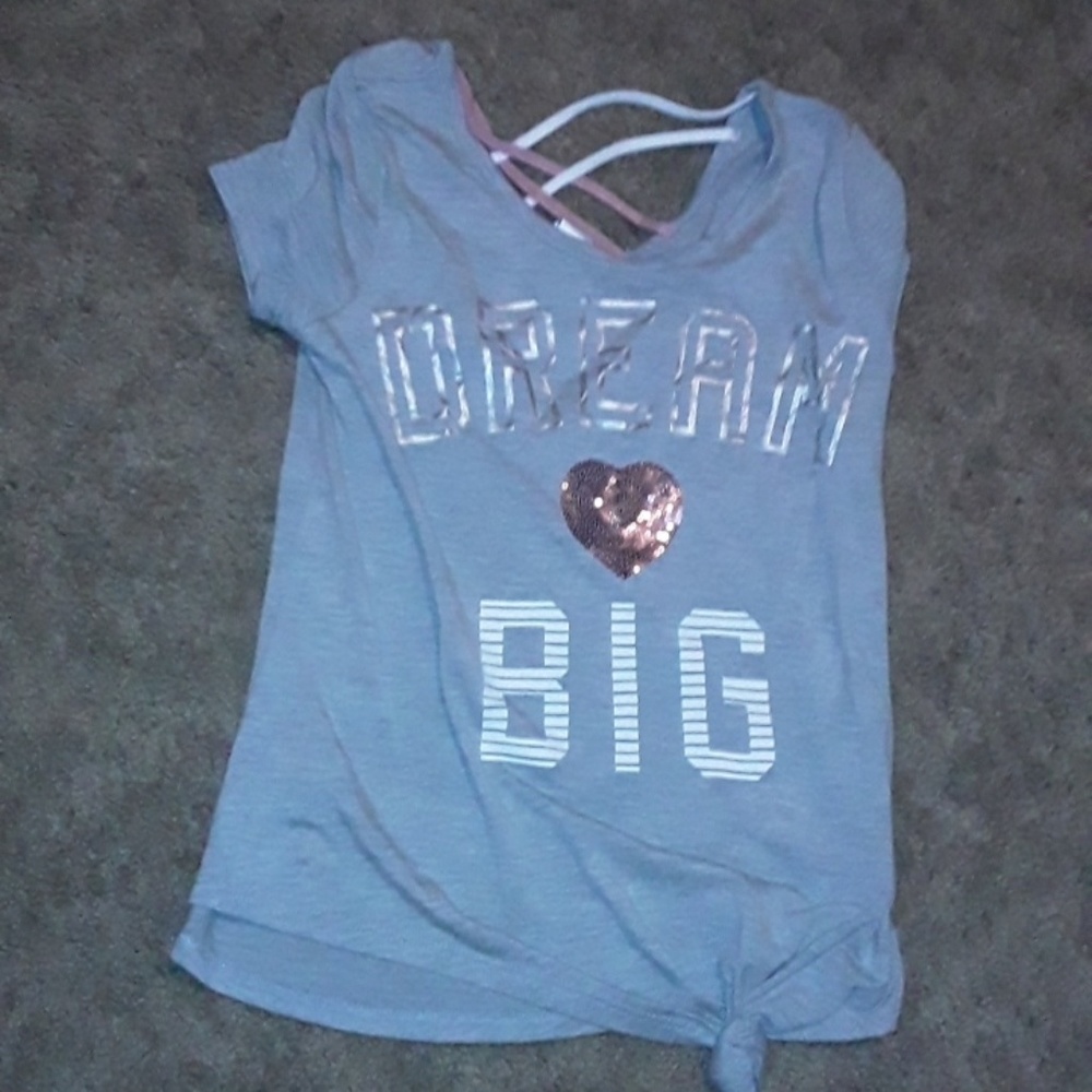 Short Sleeve Tee, crossed on back (Dream Big)